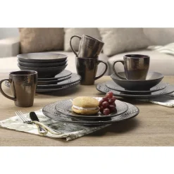 Dinnerware Service For 4|Gourmet Basics® Verona 16 Piece Dinnerware Set, Service for 4