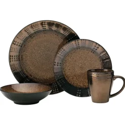 Dinnerware Service For 4|Gourmet Basics® Verona 16 Piece Dinnerware Set, Service for 4