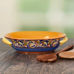 Serve Bowls|Pfaltzgraff® Villa della Luna® Oval Serve Bowl