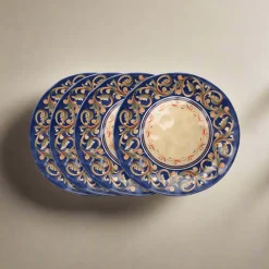 Salad Plates|Pfaltzgraff® Villa della Luna® Set of 4 Outdoor Melamine Salad Plates