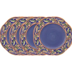 Dinner Plates|Pfaltzgraff® Villa della Luna® Set of 4 Scalloped Dinner Plates