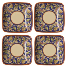 Appetizer Plates|Pfaltzgraff® Villa della Luna® Set of 4 Wine Tapas Plates