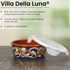 Serve Bowls|Pfaltzgraff® Villa della Luna® Storage Bowl with Lid