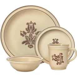Dinnerware Service For 4|Pfaltzgraff® Village 16 Piece Dinnerware Set, Service for 4