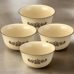 Soup Cereal Bowls|Pfaltzgraff® Village Set of 4 Deep Soup Cereal Bowls