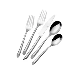 Sets|Towle® Living Wave Forged 20 Piece Flatware Set, Service for 4