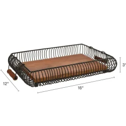 Fruit And Storage Baskets|Gourmet Basics® Westfield Rectangular Fruit Storage Basket