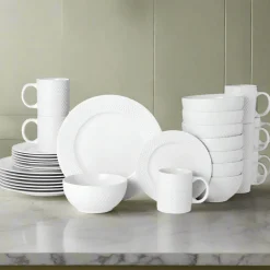 Dinnerware Service For 8|Pfaltzgraff® Winston 32 Piece Dinnerware Set, Service for 8