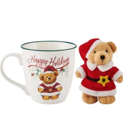 Coffee Mugs|Pfaltzgraff® Winterberry® Mug with Teddy Bear