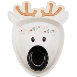 Chip And Dips|Pfaltzgraff® Winterberry® Reindeer Chip and Dip Platter