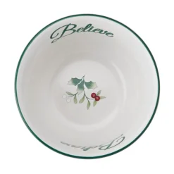 Soup Cereal Bowls|Pfaltzgraff® Winterberry® Ribbon Set of 4 Dessert Fruit Bowls