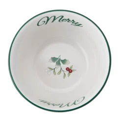 Soup Cereal Bowls|Pfaltzgraff® Winterberry® Ribbon Set of 4 Dessert Fruit Bowls