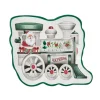Appetizer Plates|Pfaltzgraff® Winterberry® Set of 4 Figural Appetizer Dessert Plates