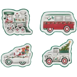 Appetizer Plates|Pfaltzgraff® Winterberry® Set of 4 Figural Appetizer Dessert Plates