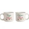 Coffee Mugs|Pfaltzgraff® Winterberry® Set of 2 Mama and Papa Claus Mugs