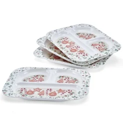 Dinner Plates|Pfaltzgraff® Winterberry® Set of 4 Melamine Children's Plates