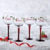 Drinking Glasses|Pfaltzgraff® Winterberry® Set of 4 Sentiments Wine Goblets