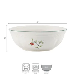 Soup Cereal Bowls|Pfaltzgraff® Winterberry® Set of 4 Soup Cereal Bowls