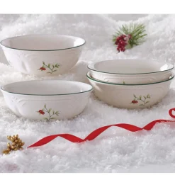 Soup Cereal Bowls|Pfaltzgraff® Winterberry® Set of 4 Soup Cereal Bowls