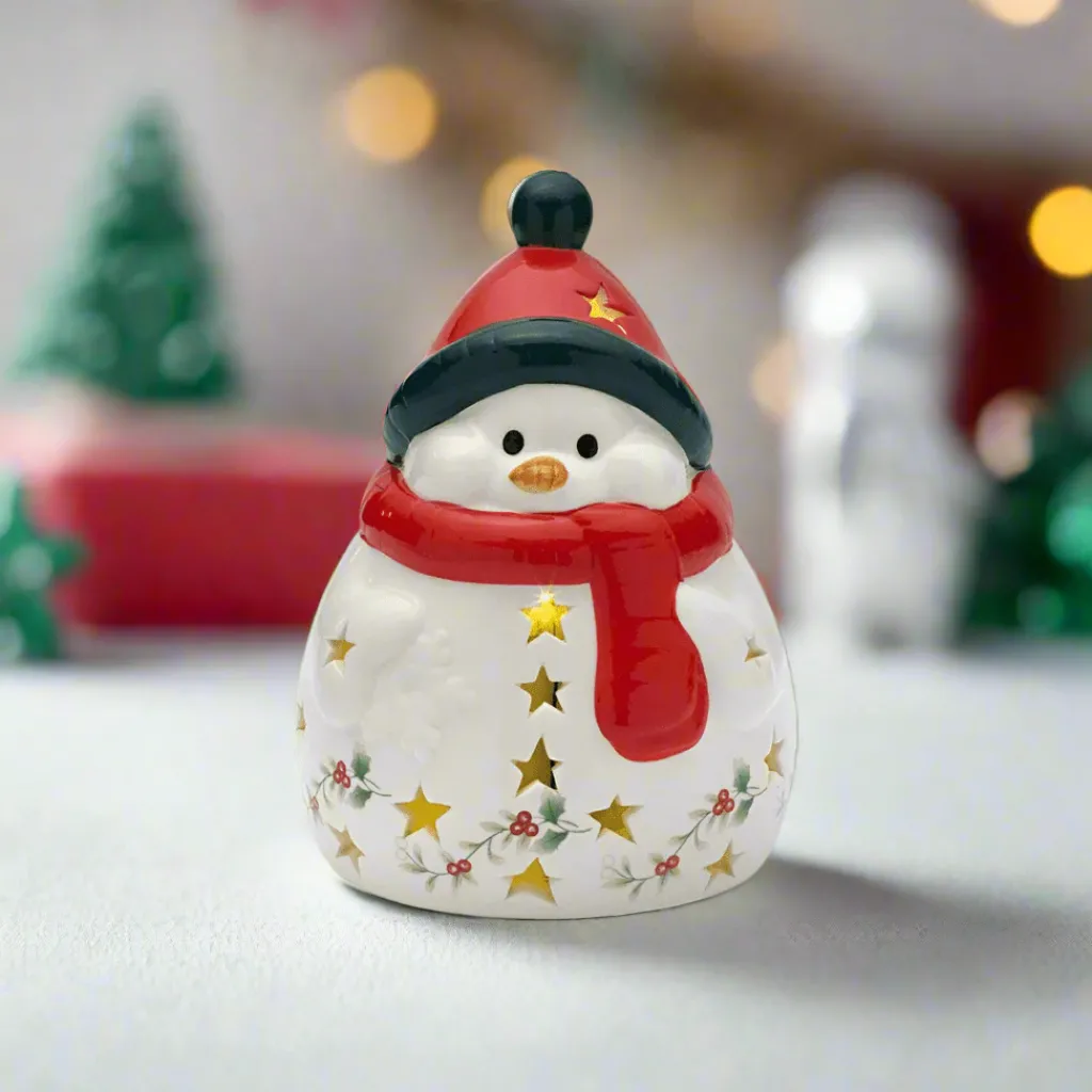 Decor|Pfaltzgraff® Winterberry® Snowman with LED Light