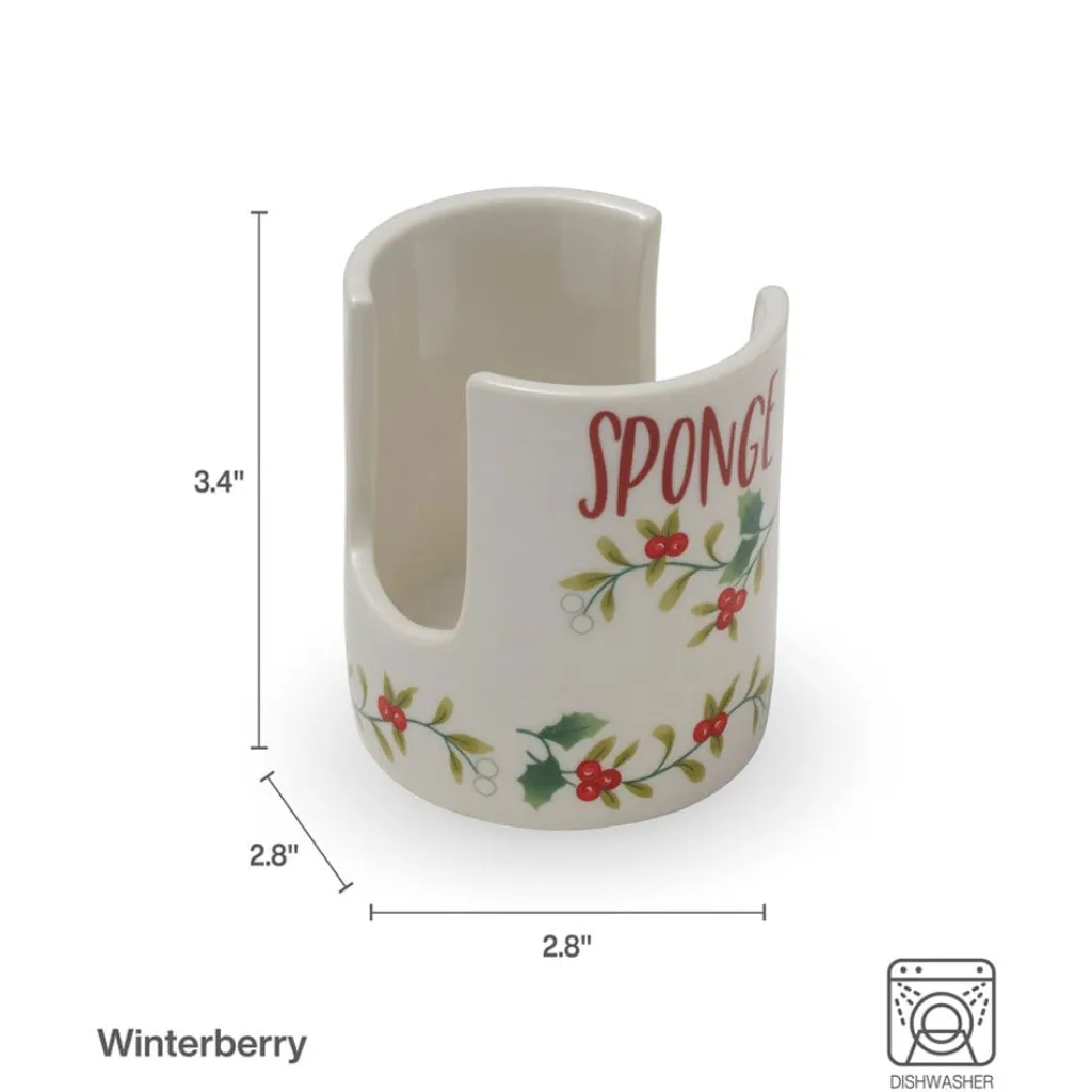 Fruit And Storage Baskets|Decor|Pfaltzgraff® Winterberry® Sponge Holder