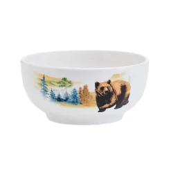 Dinnerware Service For 4|Studio Nova Woodland Animals 12 Piece Dinnerware Set, Service for 4