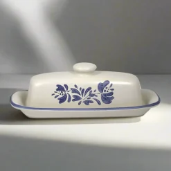 Butter Dishes|Pfaltzgraff® Yorktowne Covered Butter Dish