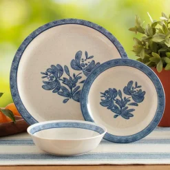 Dinnerware Service For 4|Dinnerware Service For 8|Pfaltzgraff® Yorktowne Outdoor Melamine Dinnerware Set