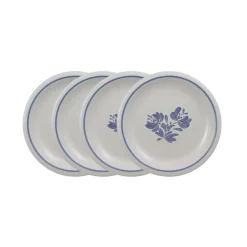 Appetizer Plates|Pfaltzgraff® Yorktowne Set of 4 Bread and Butter or Dessert Plates